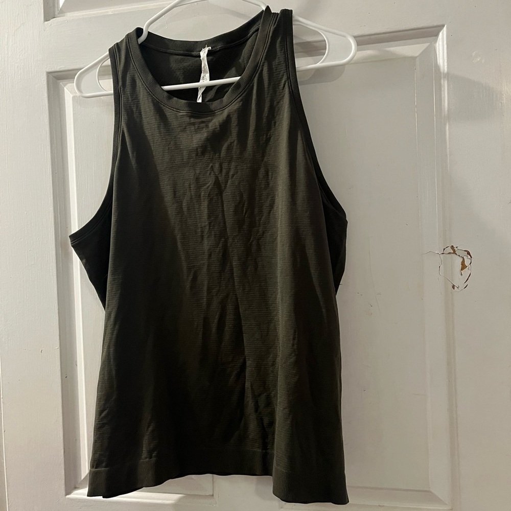 lululemon athletica Dark Green Tank Top - Picture 1 of 2